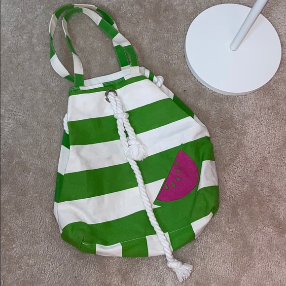 stripped beach bag - Picture 1 of 4